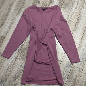 NWOT Tie Sweater Dress